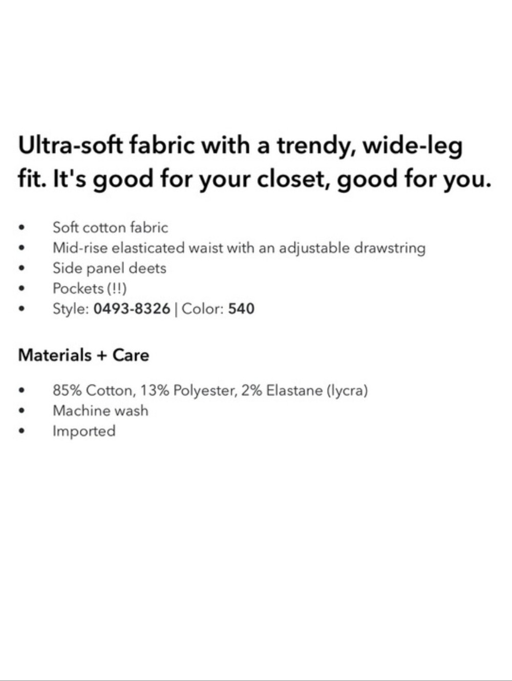 aerie Soft Landing Trousers - Picture 9 of 9